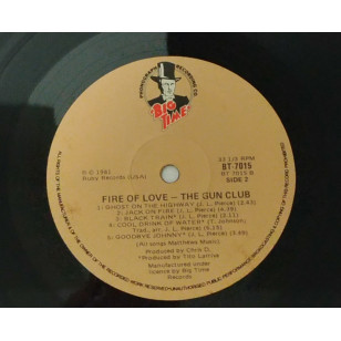 The Gun Club ‎- Fire Of Love 1983 	New Zealand Vinyl LP ***READY TO SHIP from Hong Kong***